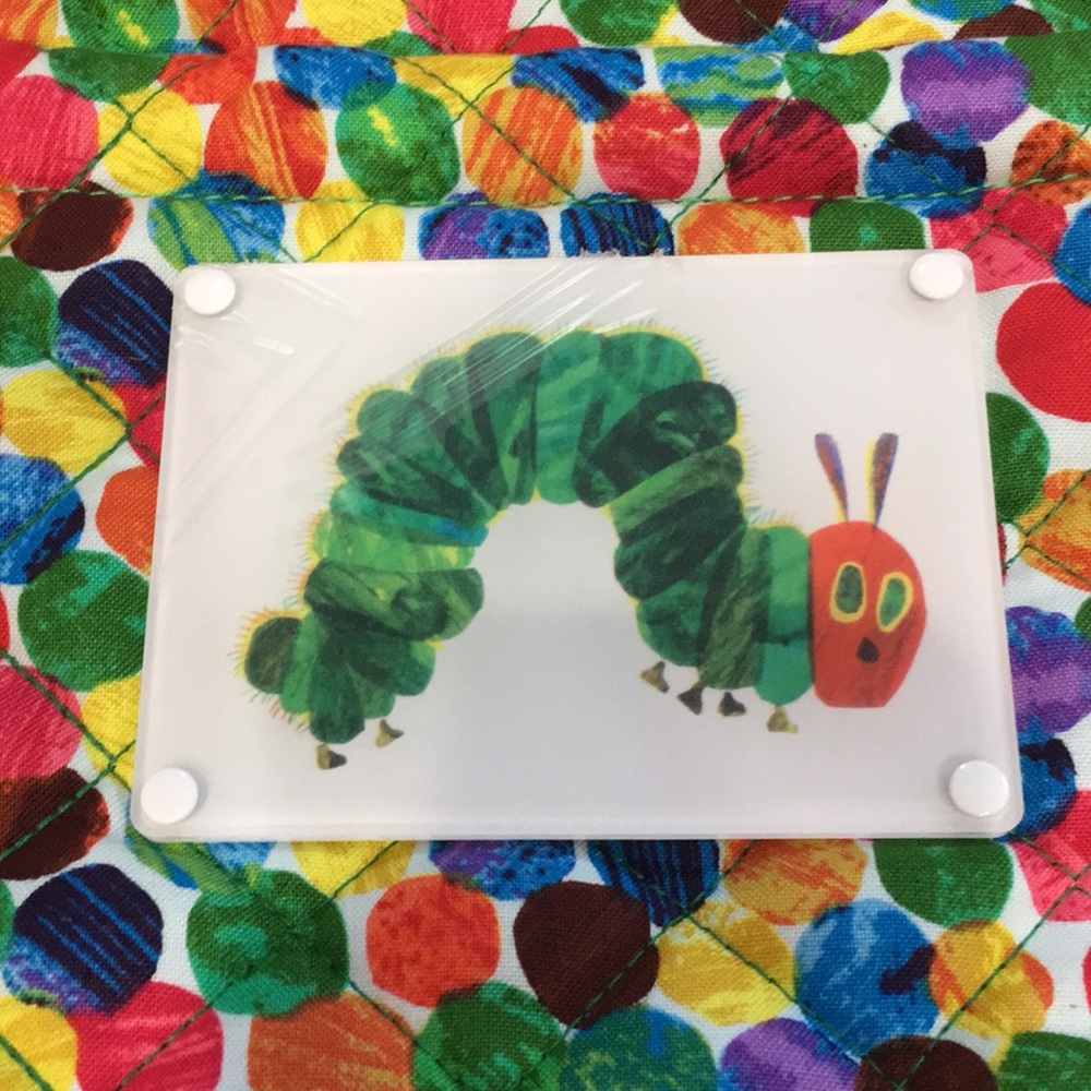 Eric Carle quilted duffle bag diaper bag - Picture 3 of 14